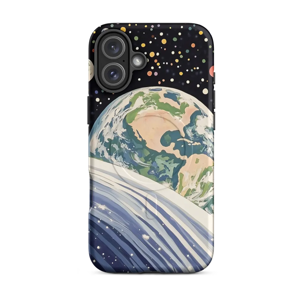 Celestial View: A Surreal Journey Through Space
