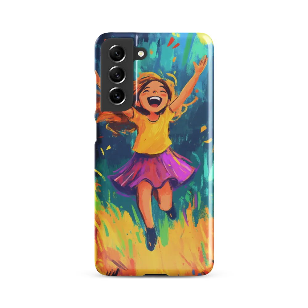 Joyful Escape into Nature | Phone Case |  S21 FE | Snap Case | Glossy