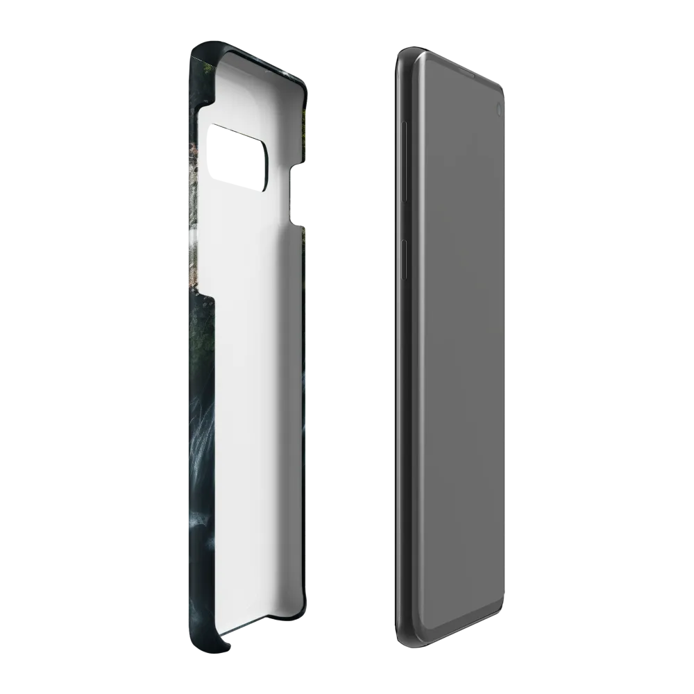 Nature's Power: The Cascading Waterfall | Phone Case |  S10 Plus | Snap Case | Matte