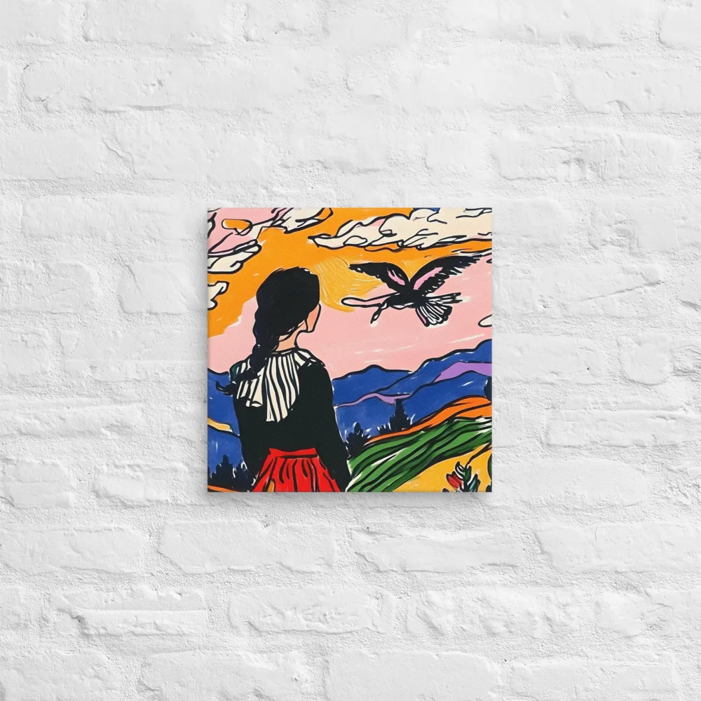 A Journey into Freedom | Canvas | 14″×14″
