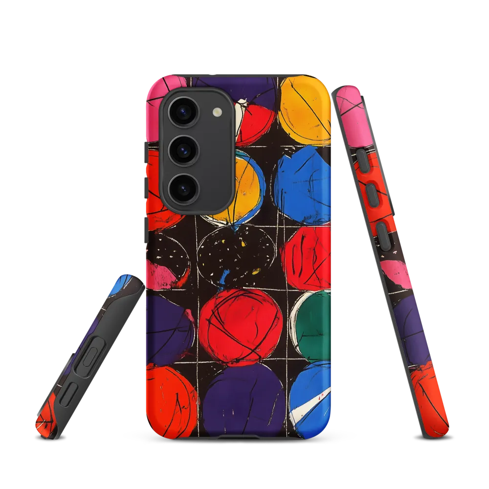 Colorful Circles in Abstract Harmony