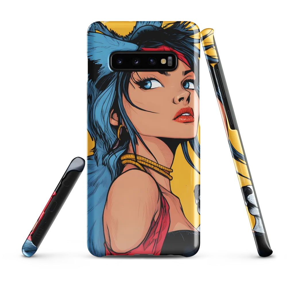 Fierce Elegance | Phone Case |  S10 Plus | Snap Case | Glossy