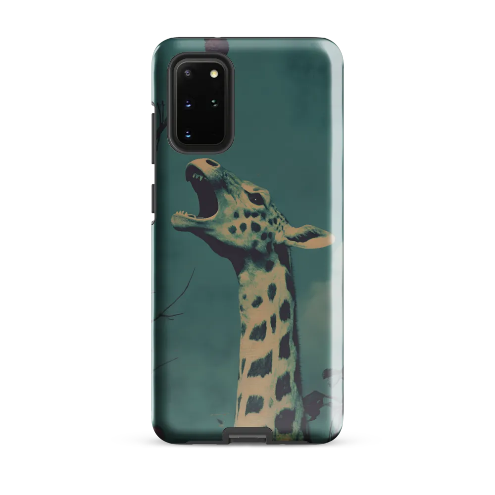 Whispers of the Tall: A Surreal Giraffe Encounter