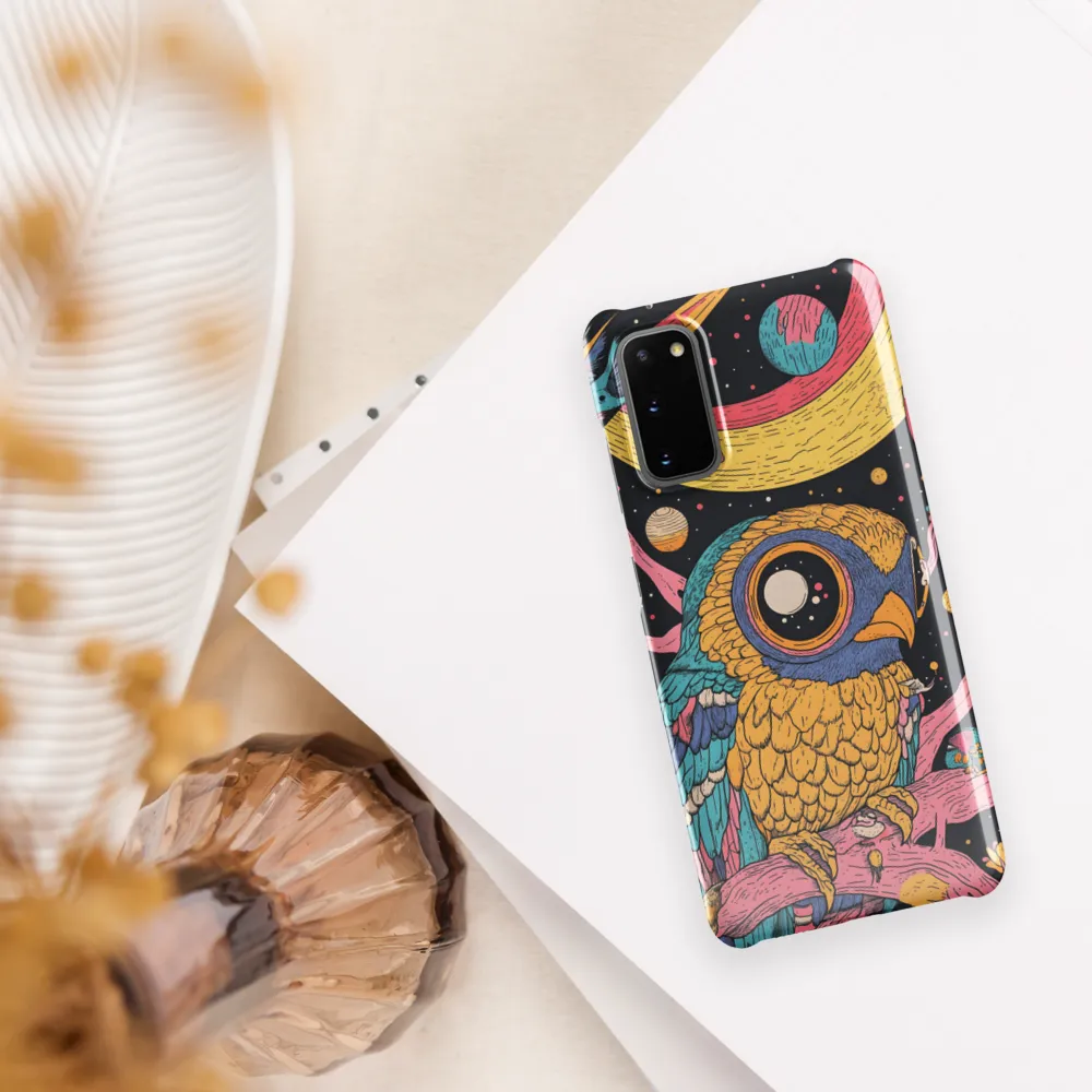 Whimsical Cosmic Owl