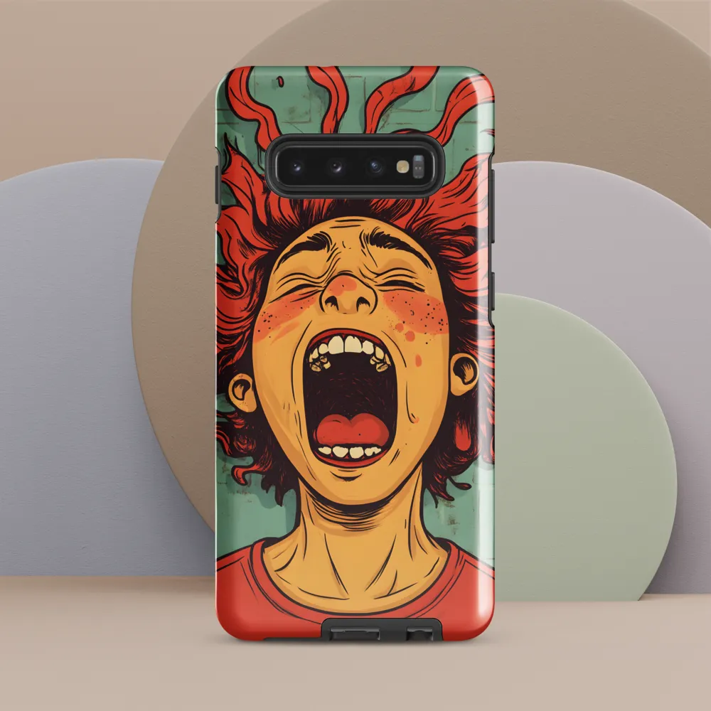 Fury Unleashed | Phone Case |  S10 Plus | Tough Case | Glossy