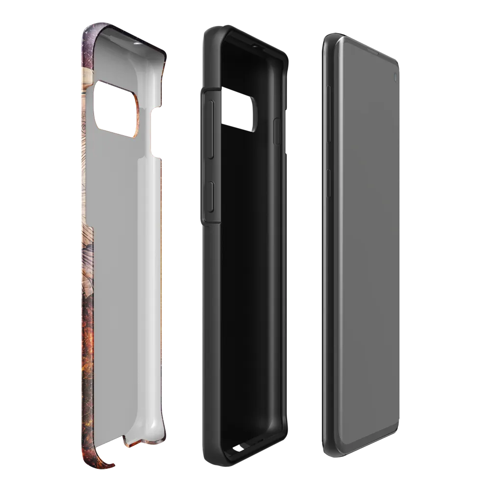 Cosmic Contemplation | Phone Case |  S10 Plus | Tough Case | Glossy