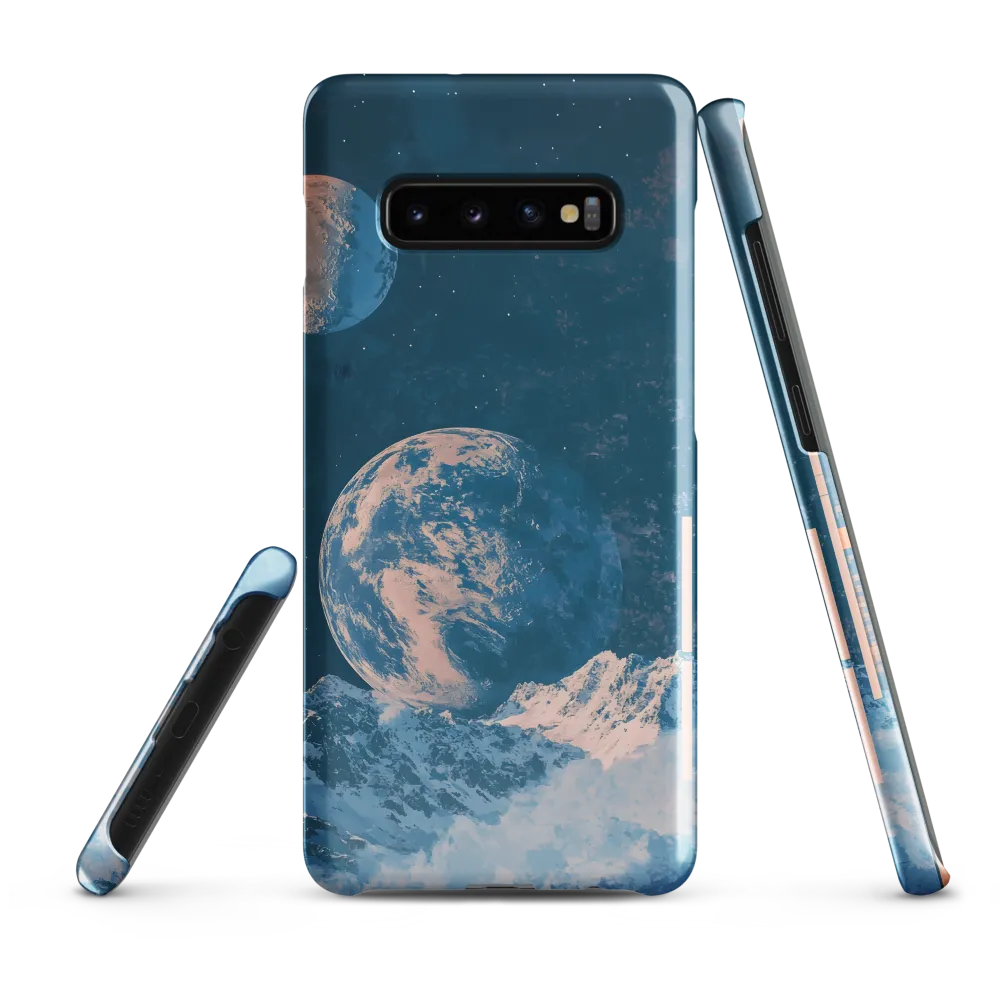 Cosmic Harmony: A Dance Among Celestial Bodies | Phone Case |  S10 Plus | Snap Case | Glossy