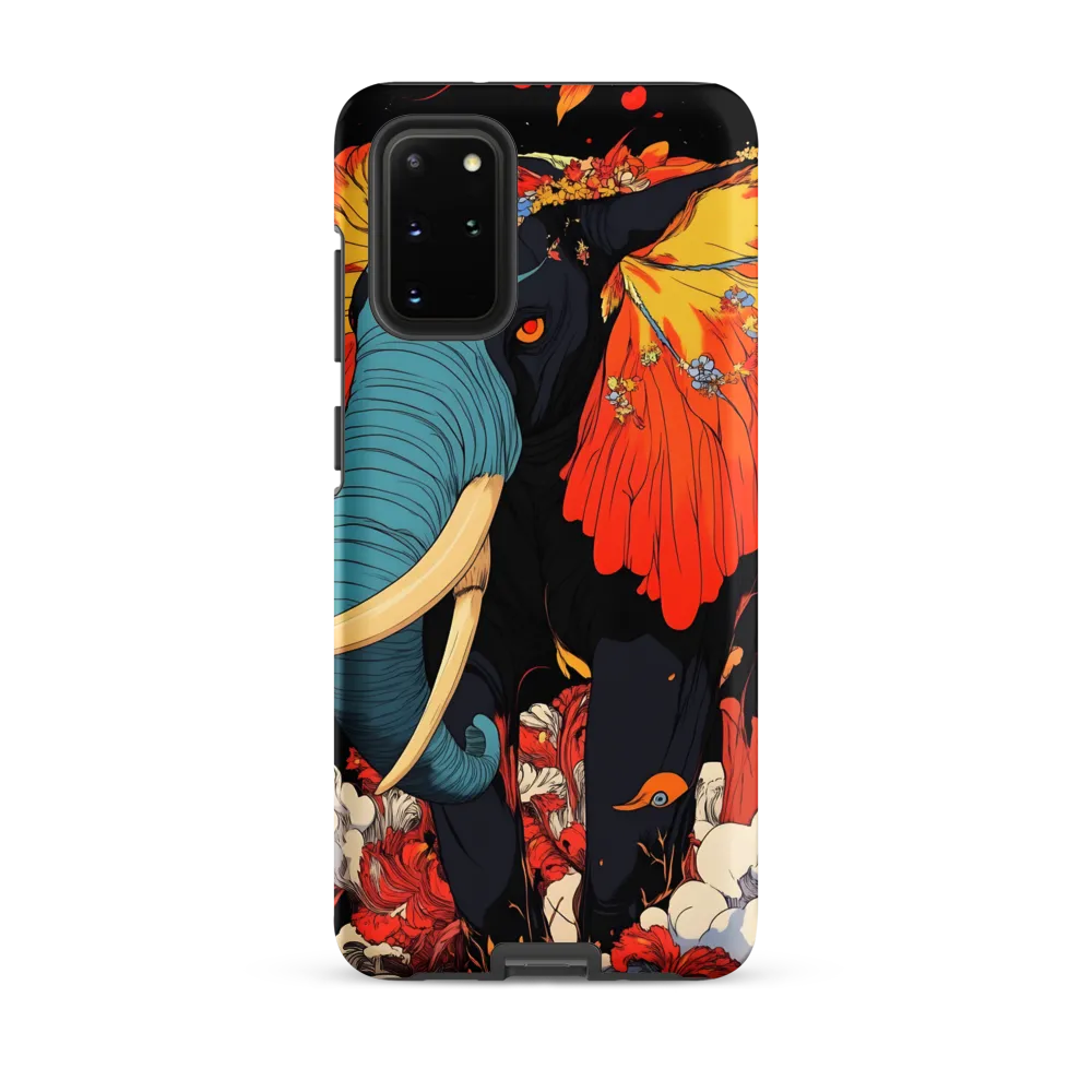 Majesty of the Floral Elephant | Phone Case |  S20 Plus | Tough Case | Matte