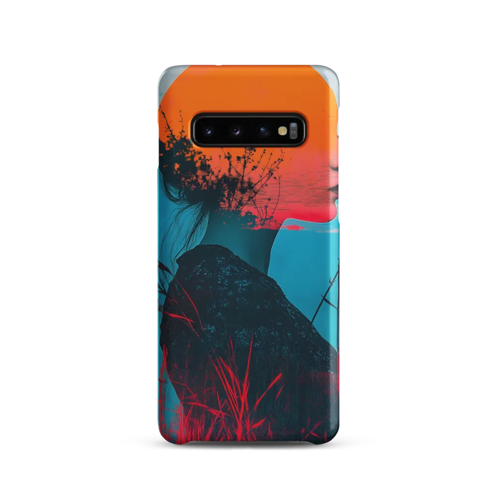 Ethereal Silhouette: A Dance of Nature and Self