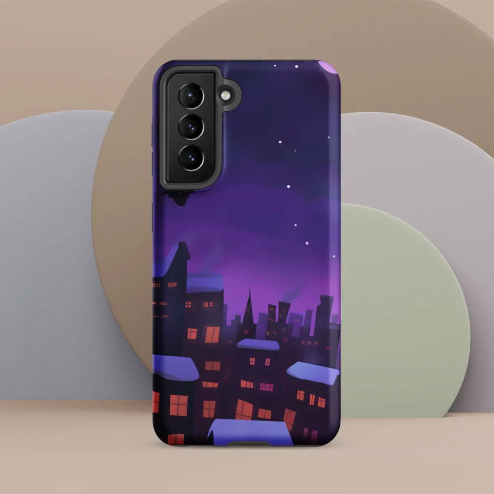 Mystical Night in the City | Phone Case |  S21 | Tough Case | Matte