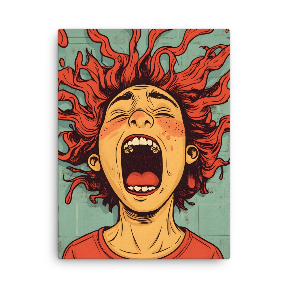 Fury Unleashed | Thin Canvas | 24″×32″