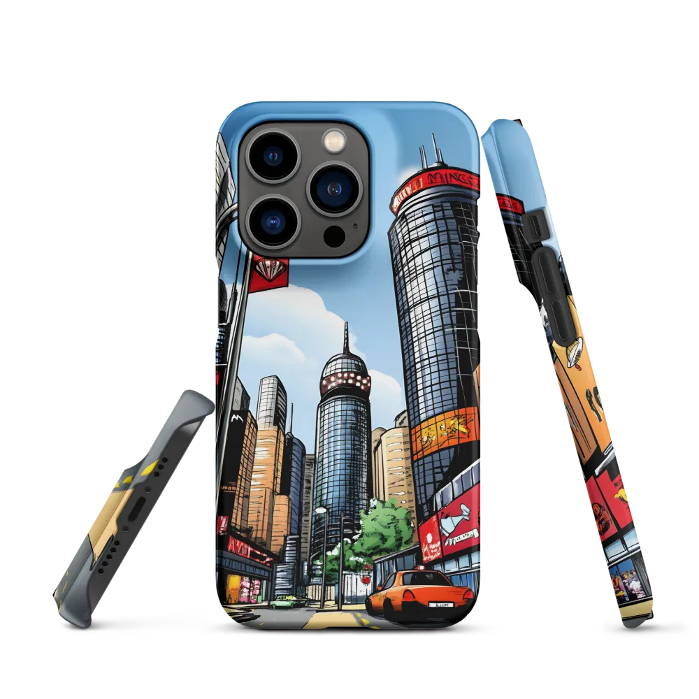 Urban Pulse: A Comic Cityscape