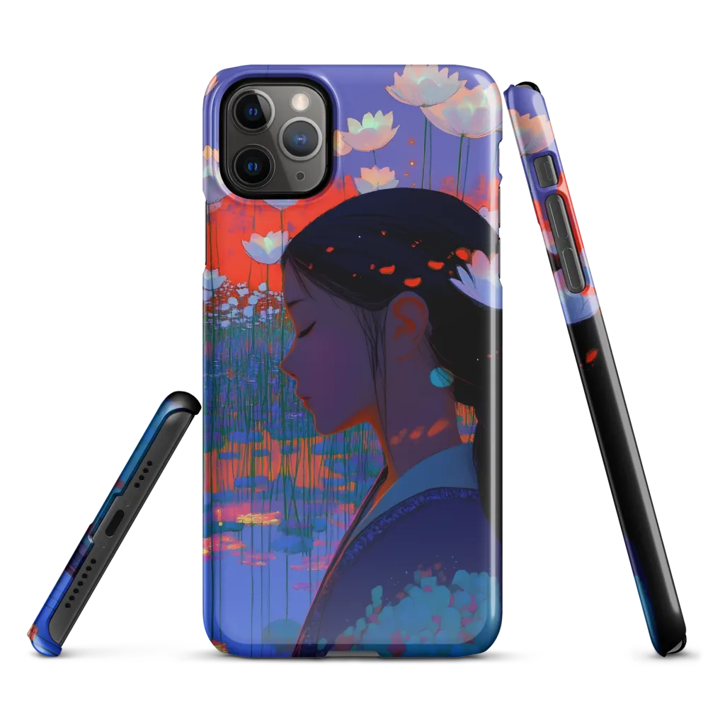 Serenity In Bloom | Phone Case |  11 Pro Max | Snap Case | Glossy