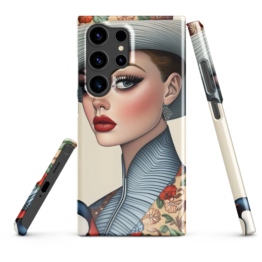 Elegance in Bloom | Phone Case |  S24 Ultra | Snap Case | Glossy