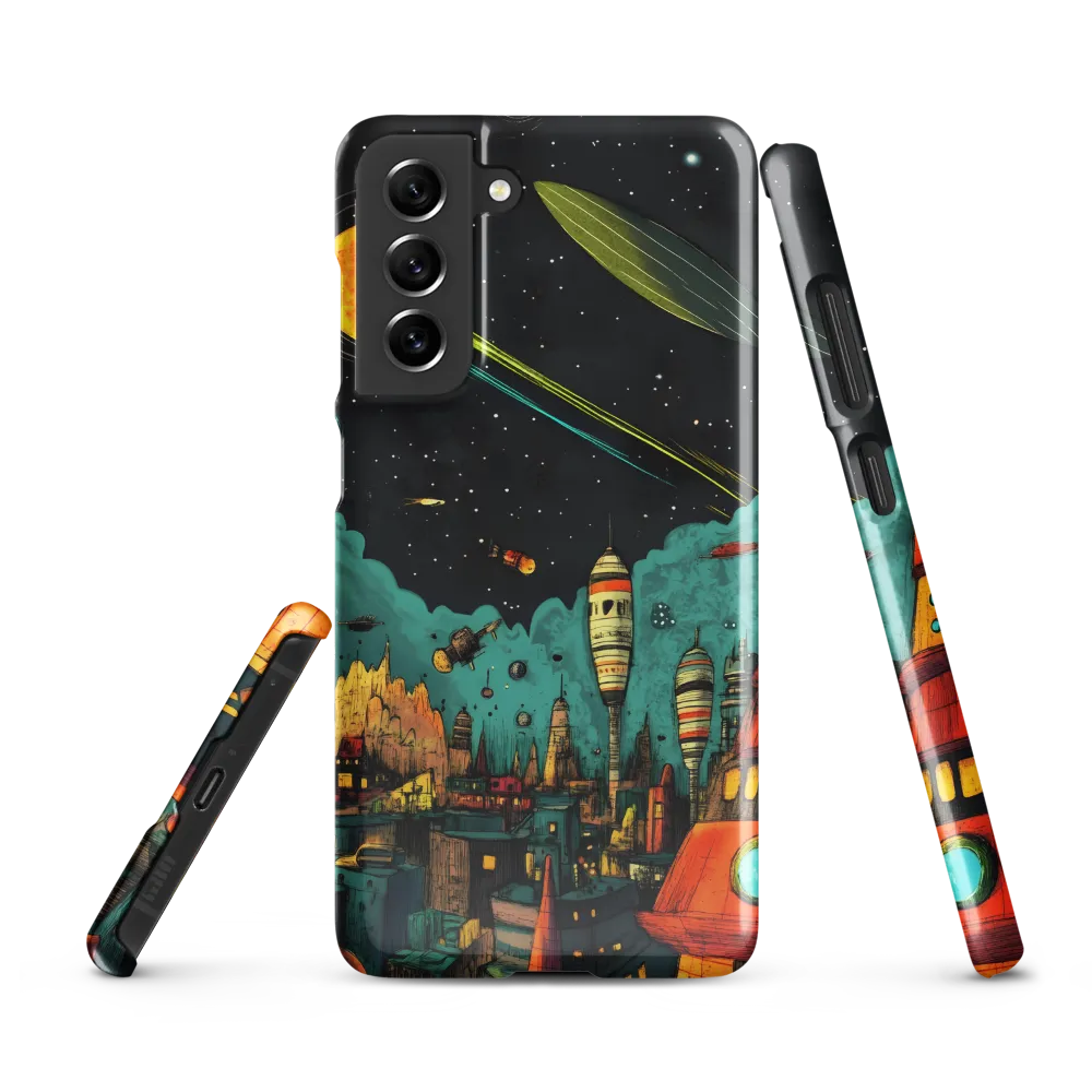 Galactic Cityscape: A Journey Through Imagination
