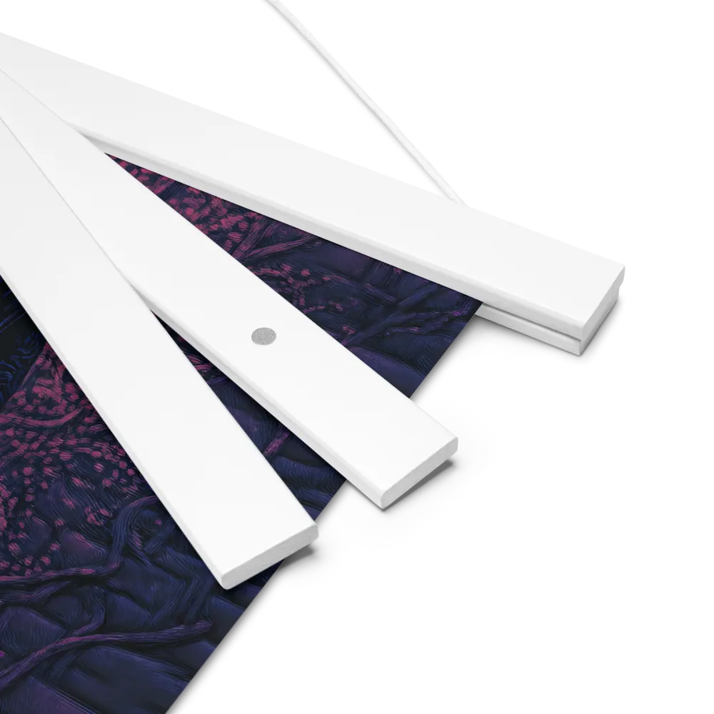 Veil of Enigma | Poster With White Wood Hanger | 10″×10″