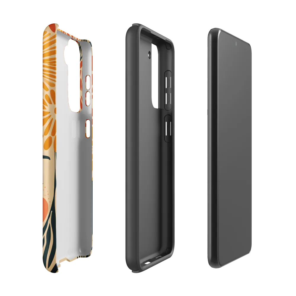 Serenity in Bloom | Phone Case |  S21 | Tough Case | Matte