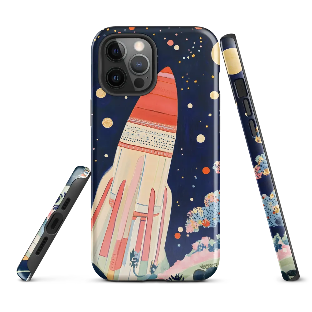 Cosmic Dreams: The Rocket's Journey