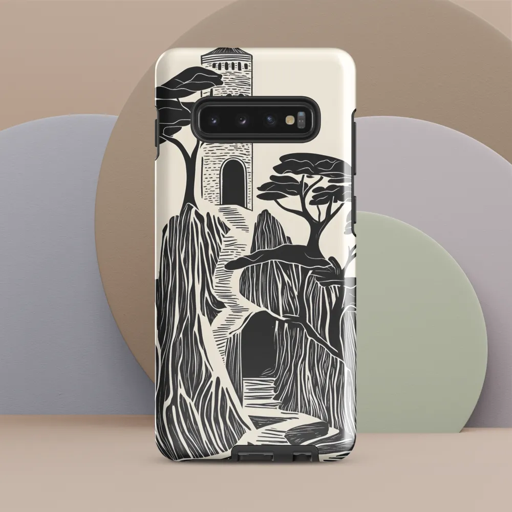 Echoes of a Mystical Tower | Phone Case |  S10 Plus | Tough Case | Glossy