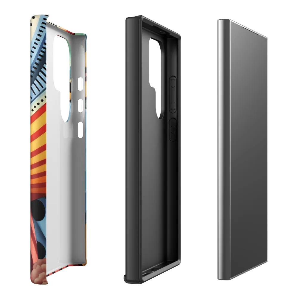 Symphony of Shapes | Phone Case |  S24 Ultra | Tough Case | Matte