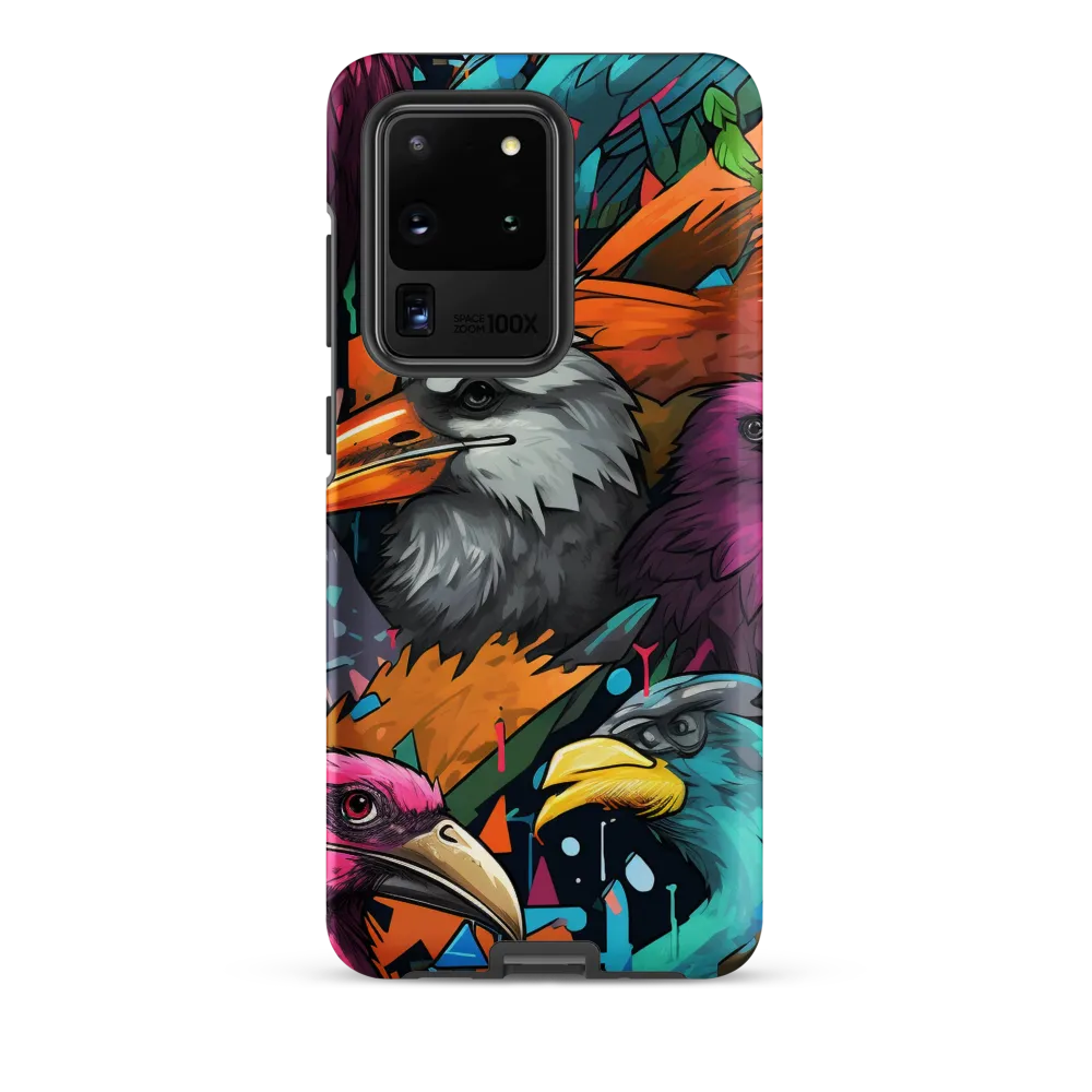 Avian Vortex: A Celebration of Color and Form