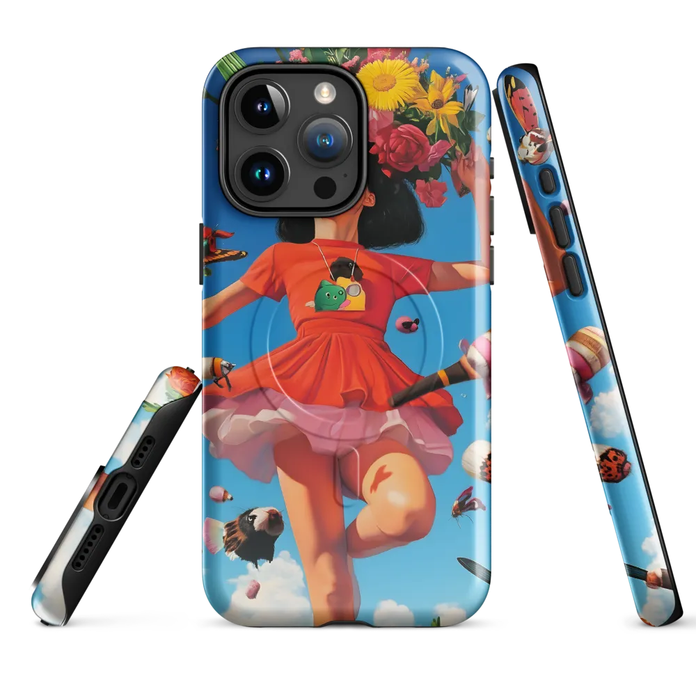 Joyful Whimsy | Phone Case |  15 Pro Max | MagSafe® Tough Case | Glossy