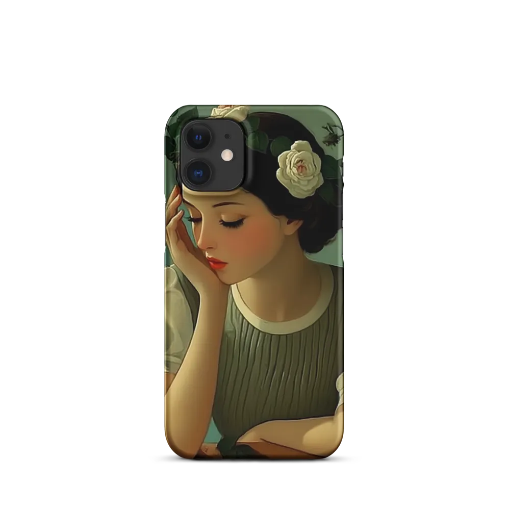 Whispers of Serenity | Phone Case |  12 Mini | Snap Case | Matte