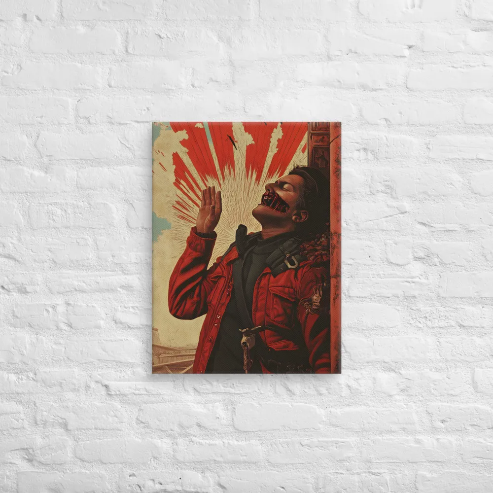 Defiant Echoes of Ruin | Canvas | 18″×24″
