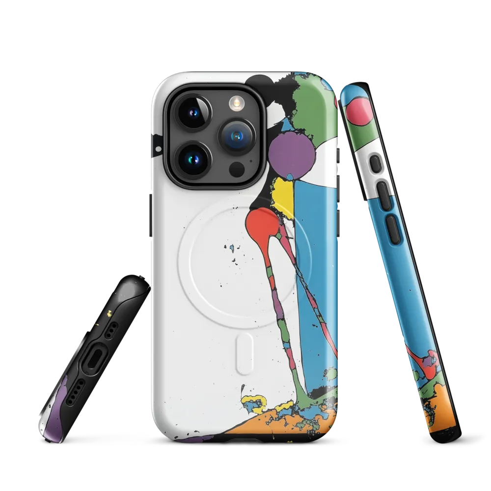 Dynamic Abstract Movement | Phone Case |  15 Pro | MagSafe® Tough Case | Glossy