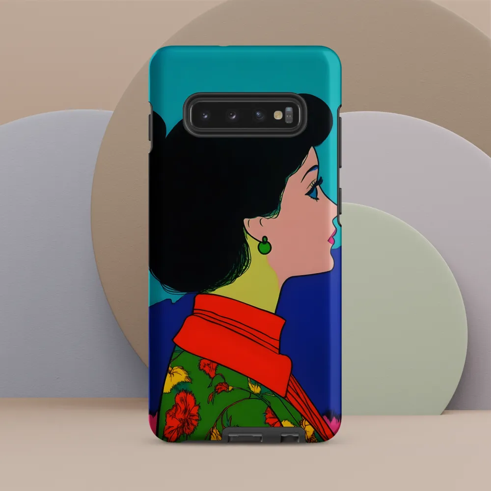 Whispers of Color: A Pop Art Portrait