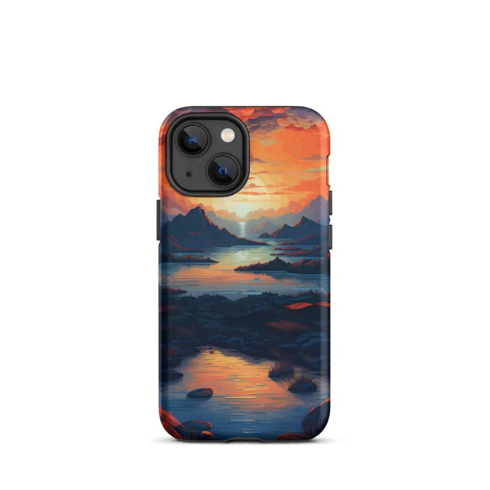 Ethereal Evening: A Digital Dusk