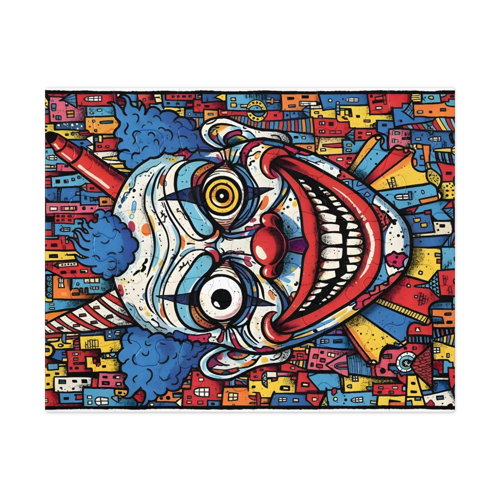 Carnival Menace 
 Jigsaw Puzzle in Tin Box