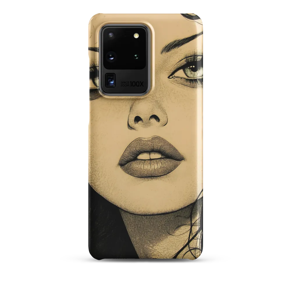 Enigmatic Gaze | Phone Case |  S20 Ultra | Snap Case | Matte