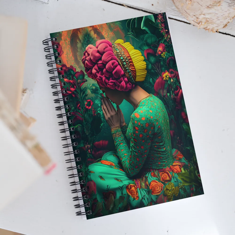 Harmony in Bloom | Spiral Notebook