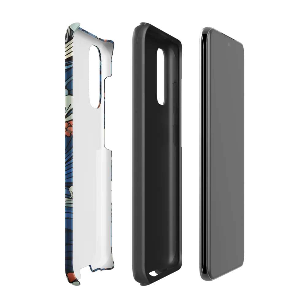 Nature's Elegance: An Oceanic Tapestry | Phone Case |  S20 | Tough Case | Matte