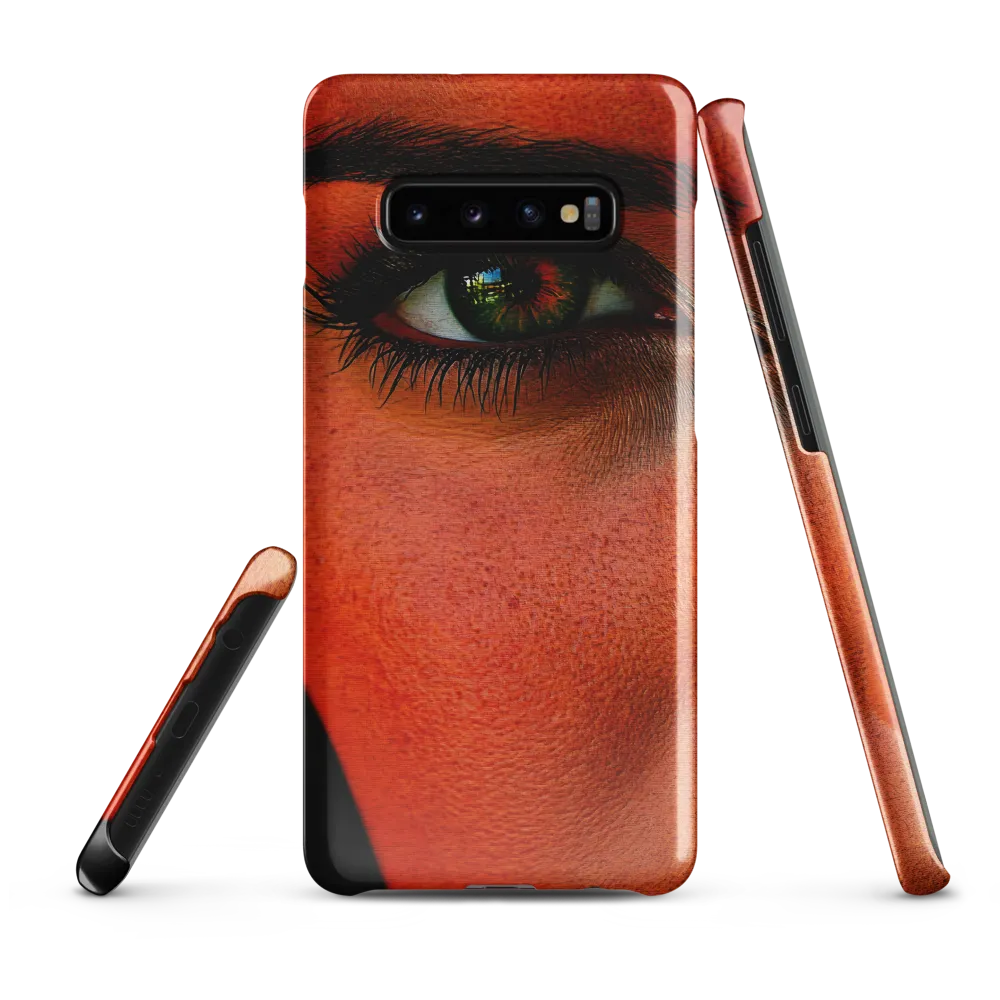 Gaze of Intensity | Phone Case |  S10 Plus | Snap Case | Glossy