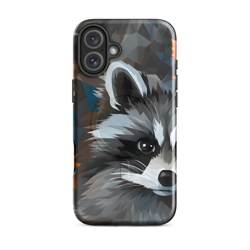 Whispers of Autumn: The Raccoon's Gaze
