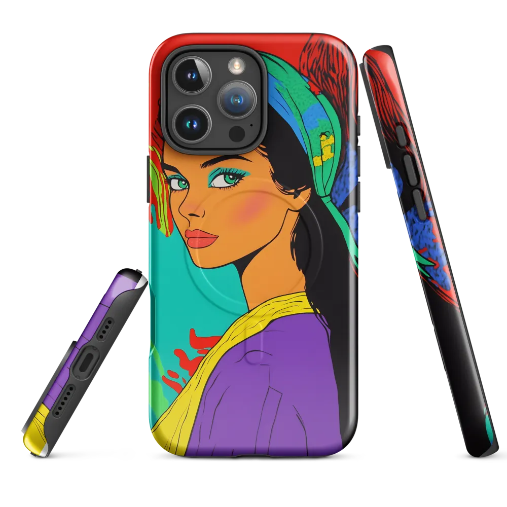 Vibrant Elegance | Phone Case |  16 Pro Max | MagSafe® Tough Case | Glossy