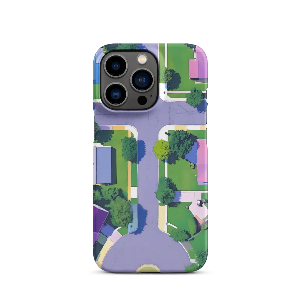Aerial Harmony: Suburban Crossroads
