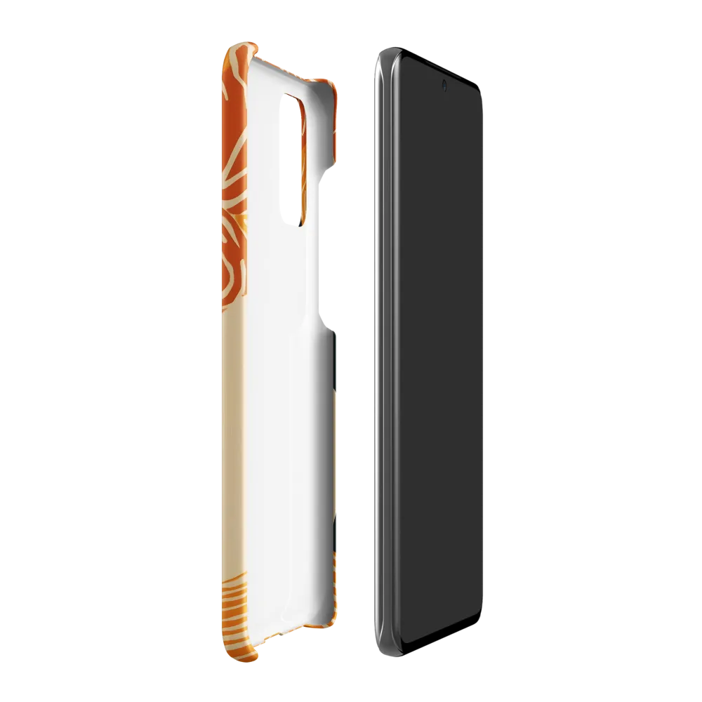 Silent Reflections under Swirling Leaves | Phone Case |  S20 Plus | Snap Case | Matte