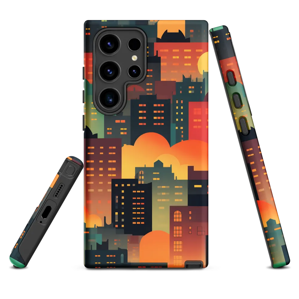 Twilight in the Concrete Jungle | Phone Case |  S24 Ultra | Tough Case | Matte