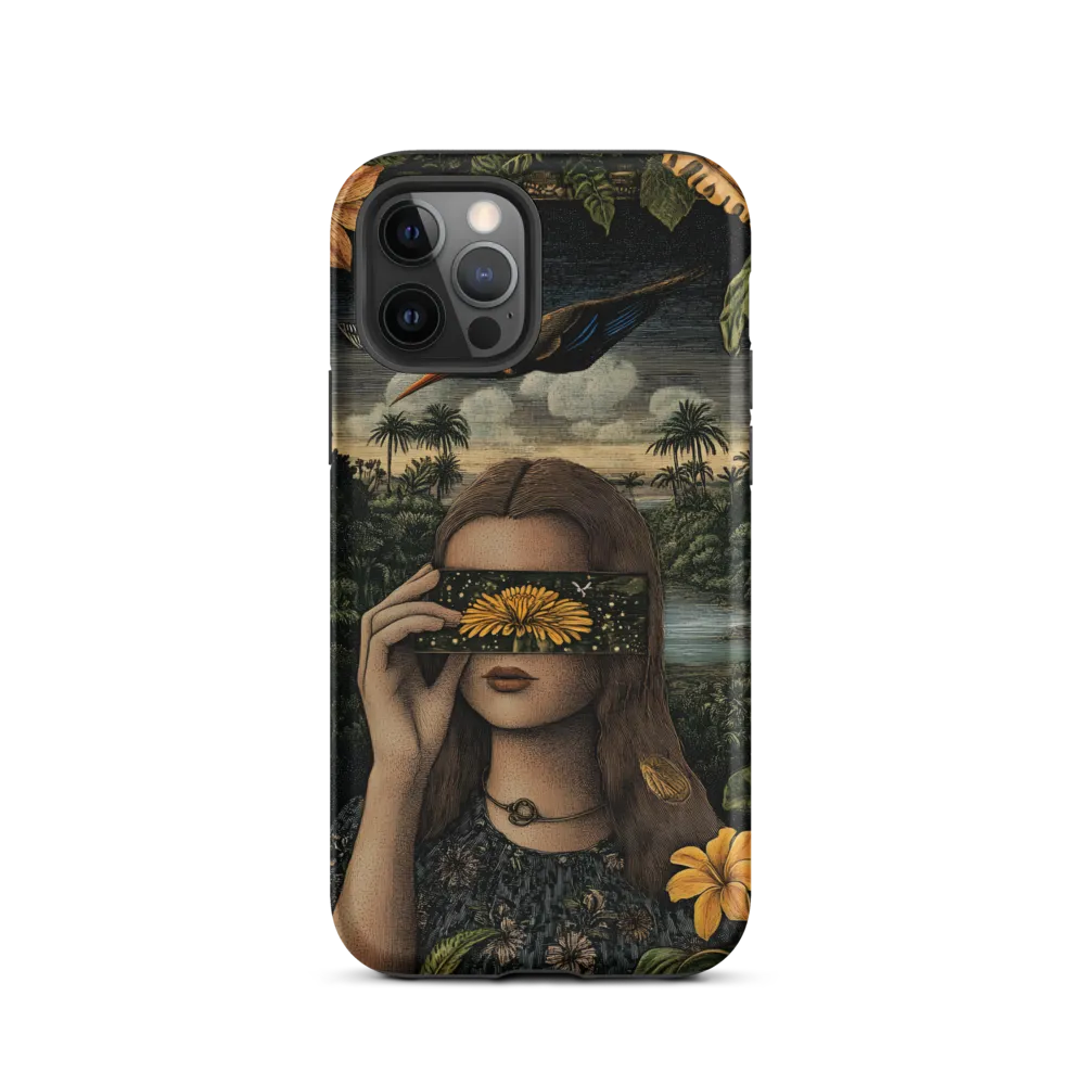 Veil of Nature: A Surreal Embrace