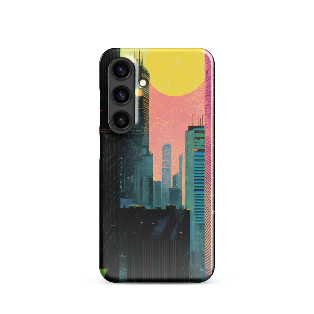 Nostalgic Urban Dreamscape | Phone Case |  S24 | Snap Case | Glossy