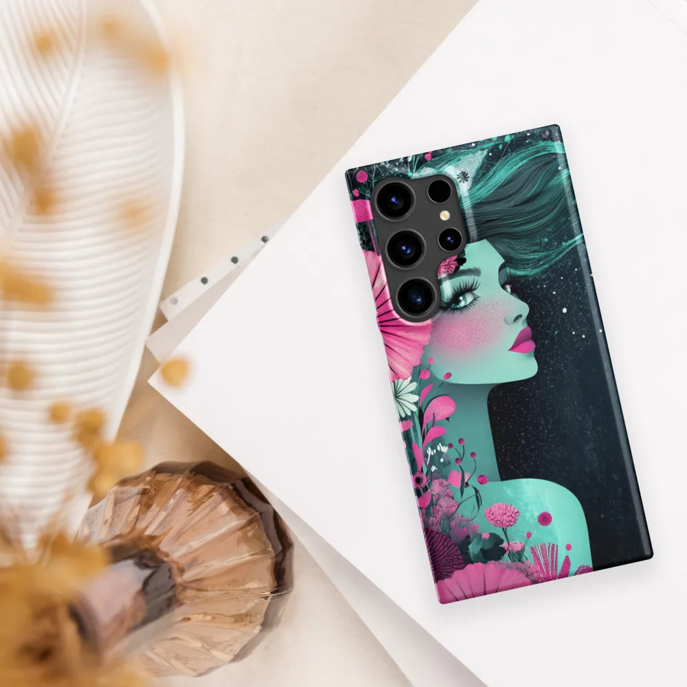 Floral Harmony: Portrait of Serenity