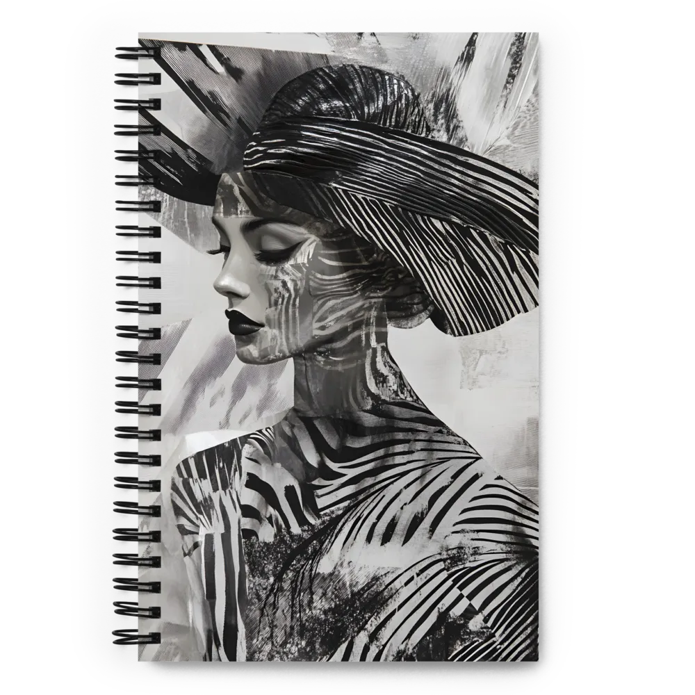 Veil of Mystique | Spiral Notebook