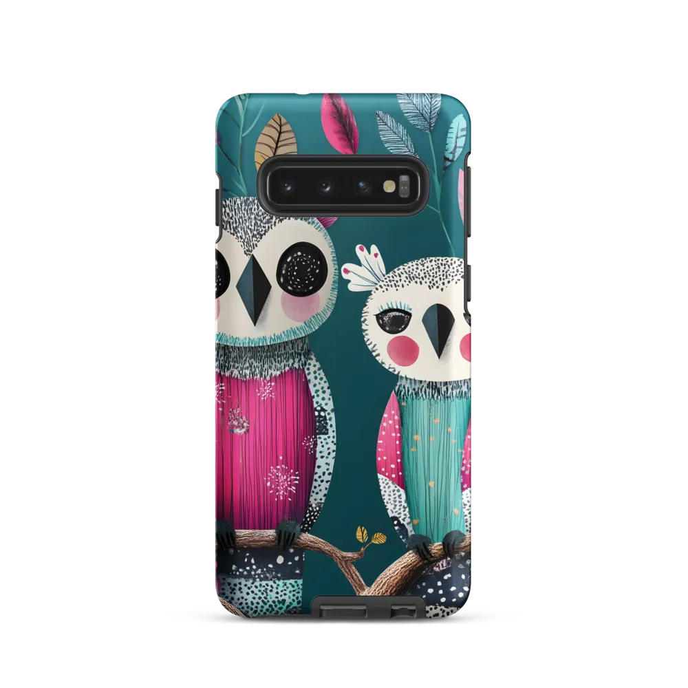 Whimsical Duo: A Celebration of Nature and Color
