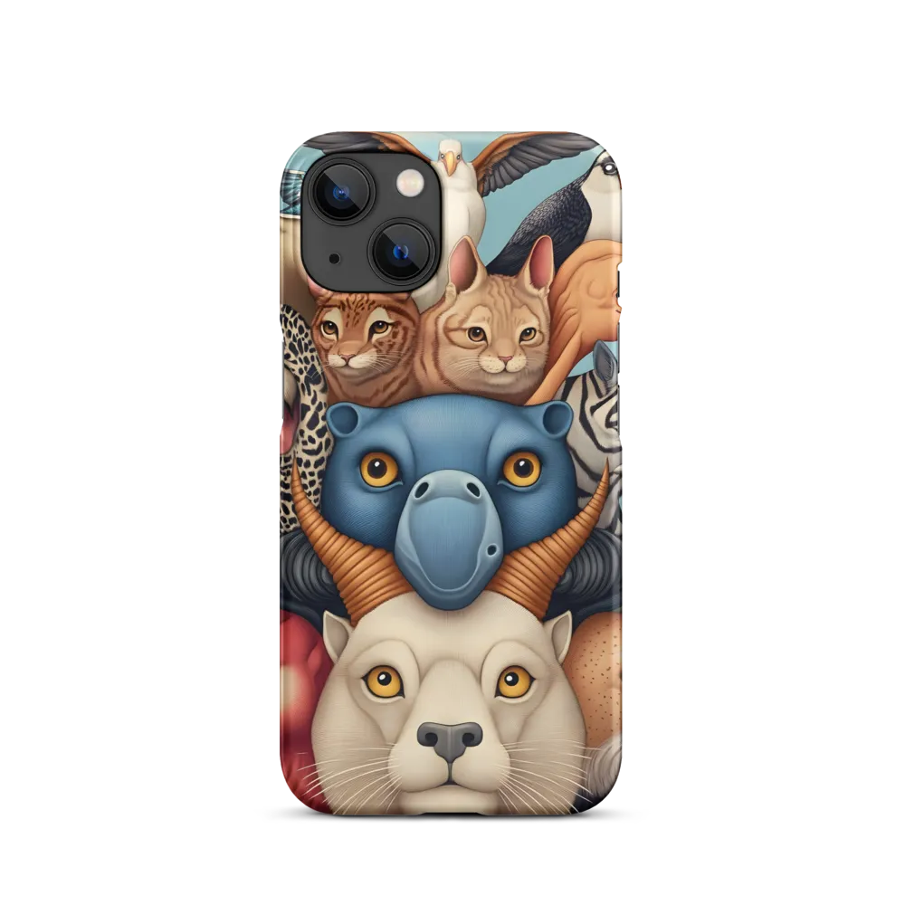 Harmonious Echoes of Wildlife | Phone Case |  14 | Snap Case | Matte