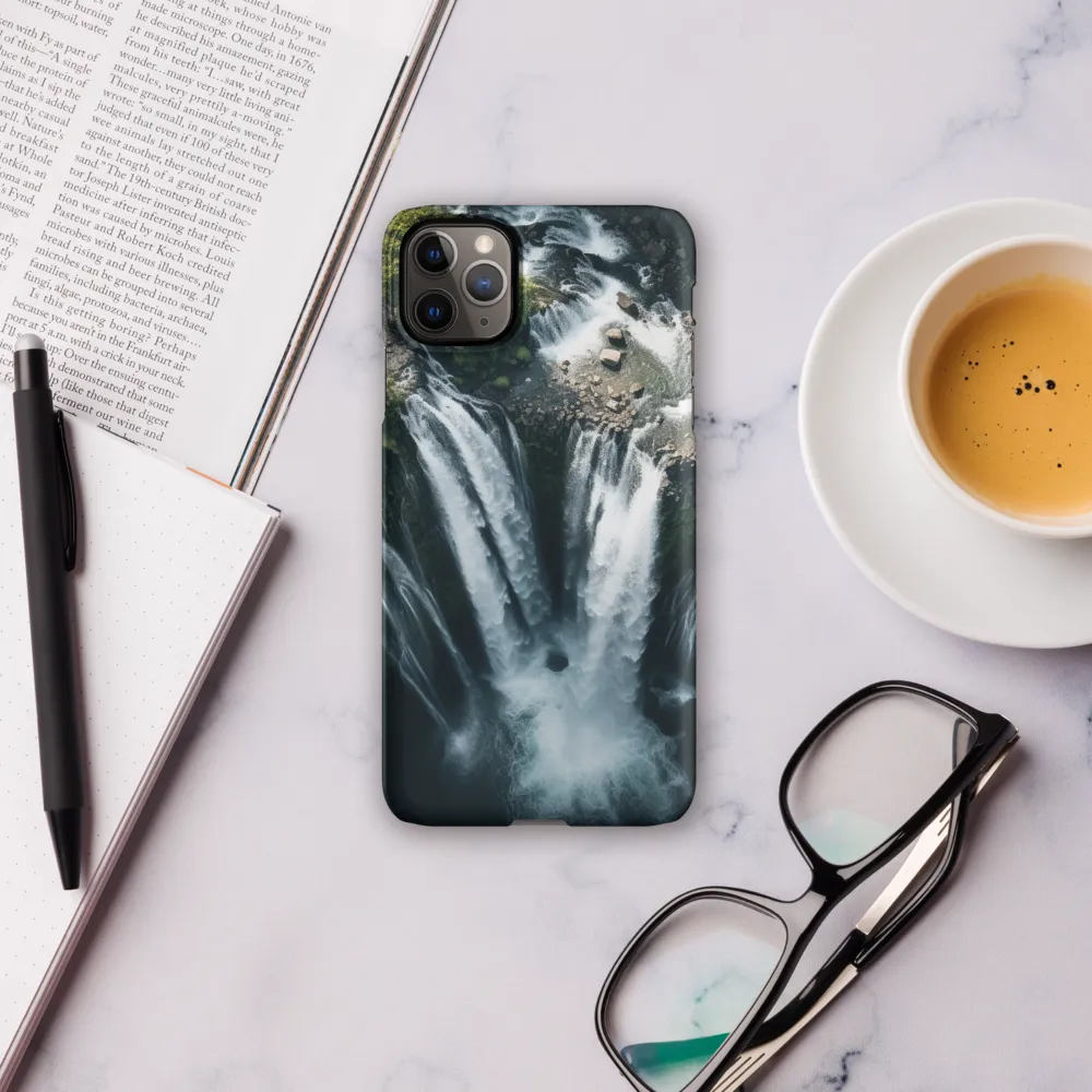Nature's Power: The Cascading Waterfall | Phone Case |  11 Pro Max | Snap Case | Matte