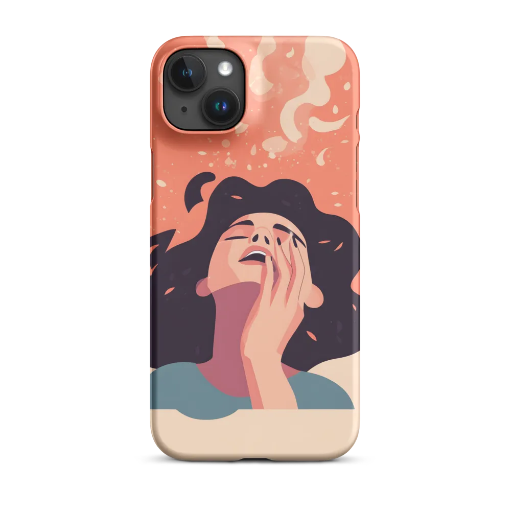 Whispers of Reflection | Phone Case |  15 Plus | Snap Case | Matte