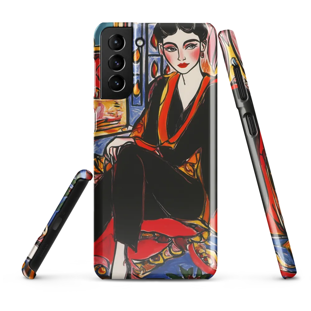 Elegance in an Ornate Setting | Phone Case |  S21 Plus | Snap Case | Glossy